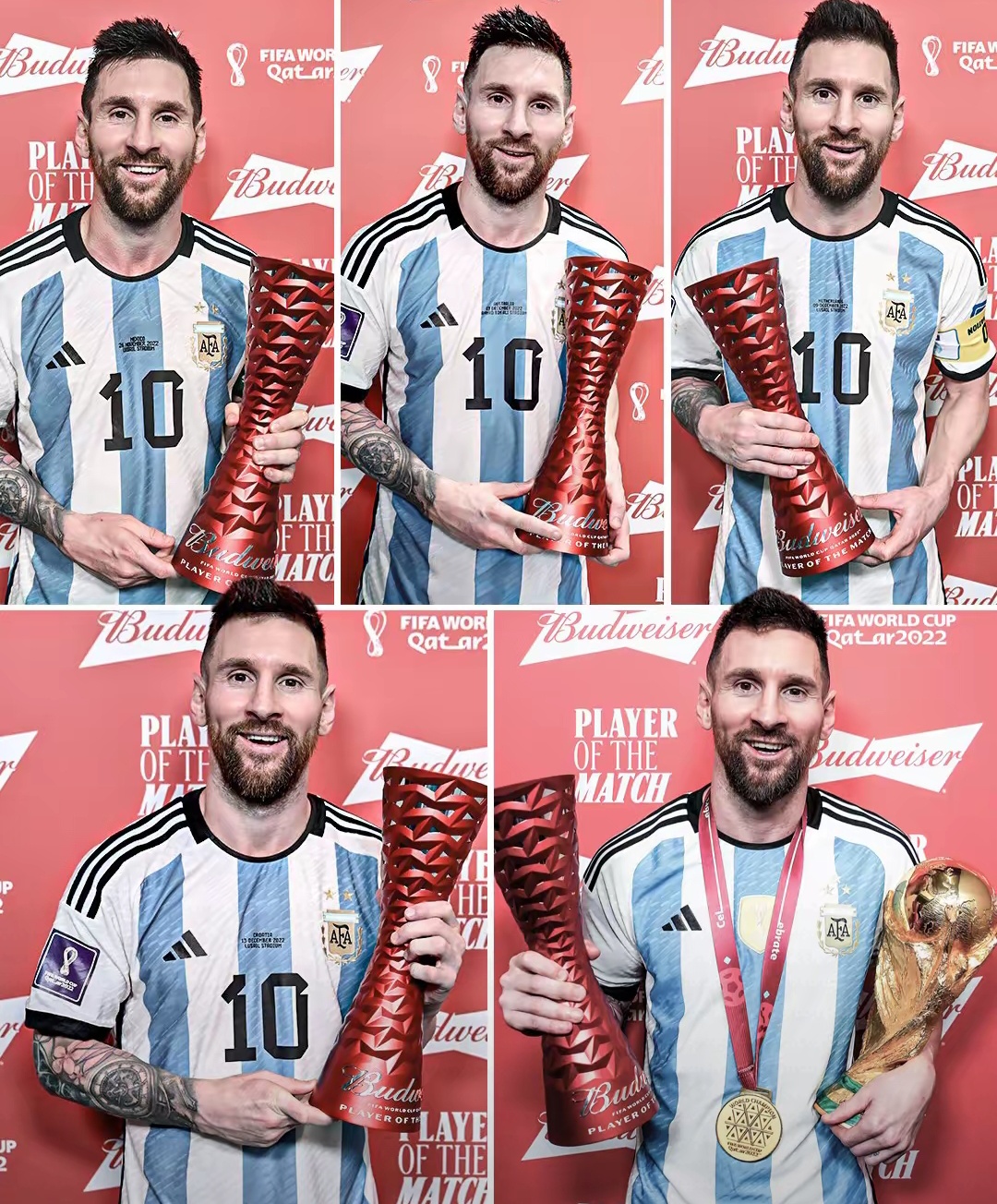 关于球员在世界杯赛场上展现出众优秀表现，获得赞誉的信息